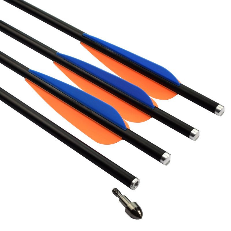 Elong al aire libre 117001 17 pulgadas 8850 Bollo de fibra de vidrio Tiro con arco Equipo de disparo Ballo de ballesto