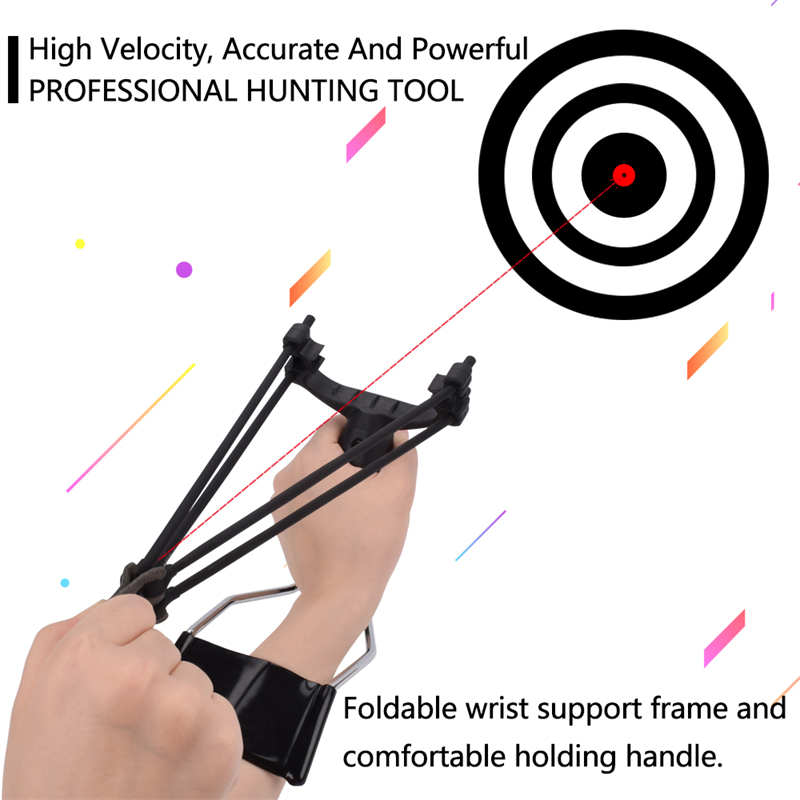 Elong al aire libre 3100G8-03 Slingshot Professional Setshot, sling de caza al aire libre con catapulta de alta velocidad para adultos yniños