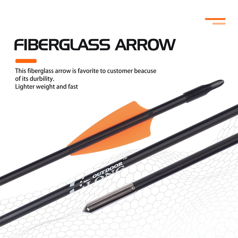 Recomendar la flecha de fibra de vidrio juvenil